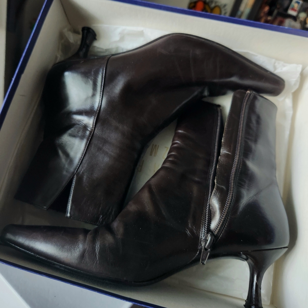 STUART WEITZMAN Mitzi Cola Calf size 8